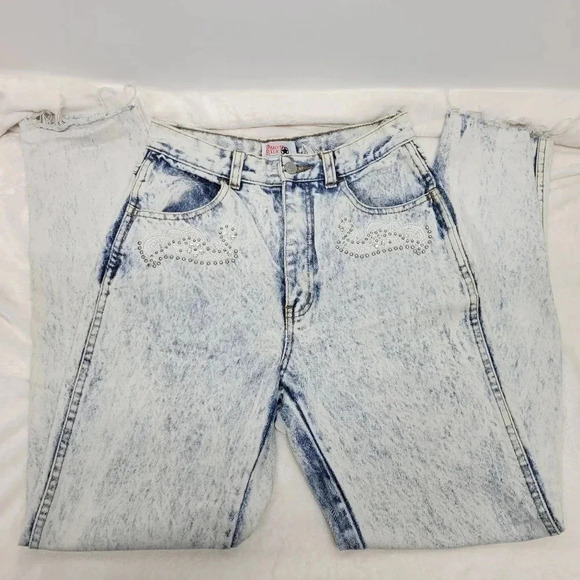 Dakota Blue Jeanswear Denim - 🌴3/$15🌴 80s Dakota Blue Jeanswear acid washed womens jeans Size 5 Embellished